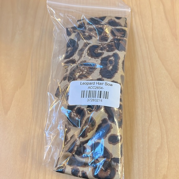 Leopard Hair Bow Barrette *NEW* - Picture 10 of 10